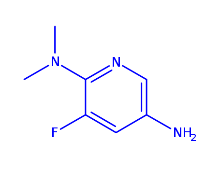2,5-PYRIDINEDIAMINE,3-FLUORO-N2,N2-DIMETHYL-