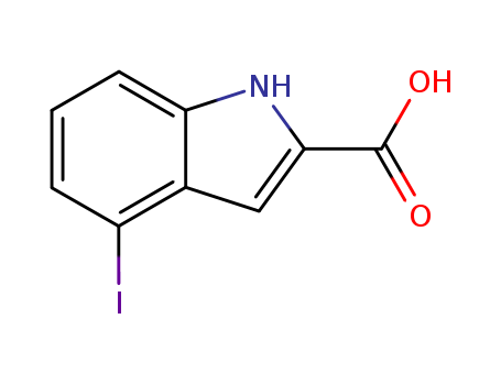 1H-Indole-2-carboxylicacid, 4-iodo-