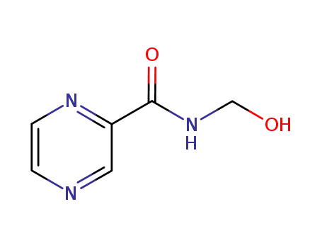 피라진 카르 복사 미드, N- (히드 록시 메틸)-(7CI, 9CI)