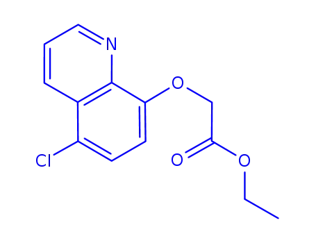 Acetic acid, [(5-chloro-8-quinolinyl)oxy]-, ethyl ester