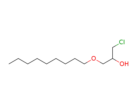 Molecular Structure of 80938-29-0 (1-chloro-3-(nonyloxy)propan-2-ol)