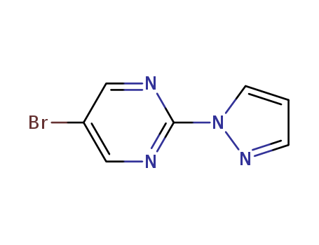 883230-94-2 5-Bromo-2-pyrazol-1-yl-pyrimidine