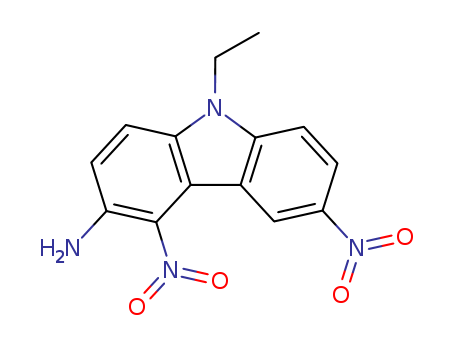 9H-Carbazol-3-amine,9-ethyl-4,6-dinitro- cas  80776-33-6