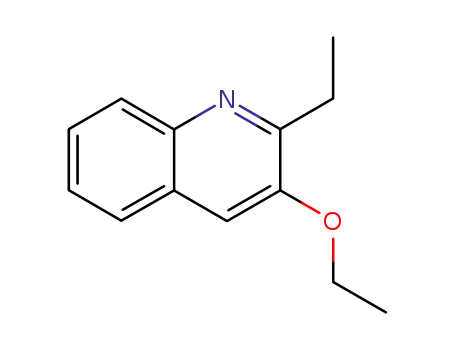 Quinoline, 3-ethoxy-2-ethyl- (4CI)