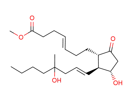 (E)-7-[(1S,2S,3S)-3-Hydroxy-2-((E)-4-hydroxy-4-methyl-oct-1-enyl)-5-oxo-cyclopentyl]-hept-4-enoic acid methyl ester