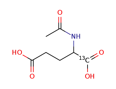 DL-<1-13C>N-acetylglutamic acid