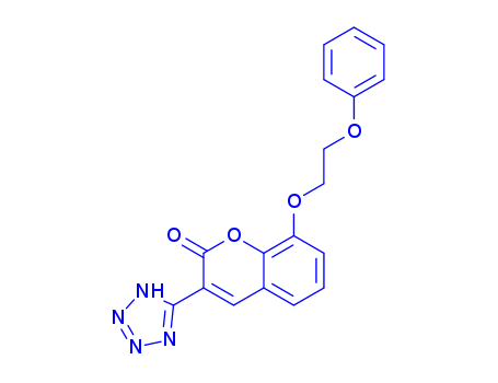 8-(2-Phenoxyethyloxy)-3-(1H-tetrazol-5-yl)coumarin