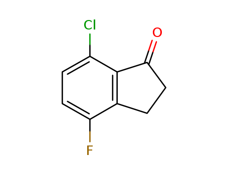 7-Chloro-4-fluoro-2,3-dihydro-1H-inden-1-one