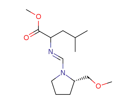 Leucine, N-[[2-(methoxymethyl)-1-pyrrolidinyl]methylene]-, methyl ester,
(S)-