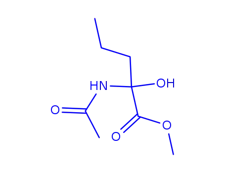 Norvaline,  N-acetyl-2-hydroxy-,  methyl  ester