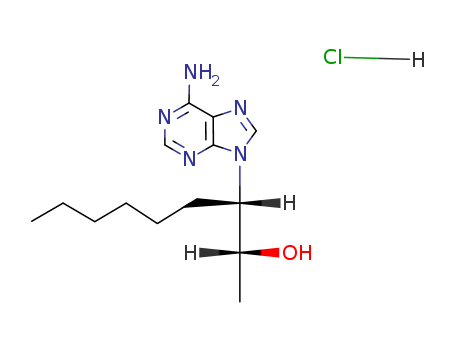 racerythro-9-(2-hydroxy-3-nonyl)adenine,hydrochloride