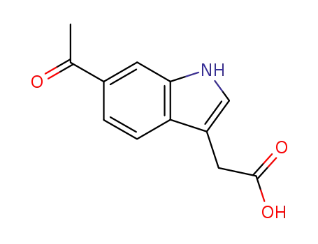 1H-Indole-3-aceticacid,6-acetyl-(9CI)