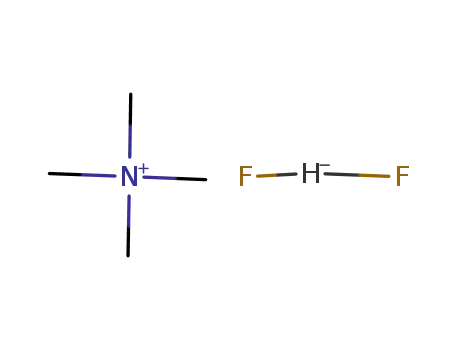 Molecular Structure of 80764-08-5 (TETRAMETHYLAMMONIUM HYDROGEN DIFLUORIDE))