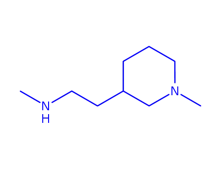 N-Methyl-2-(1-methyl-3-piperidinyl)-1-ethanamine