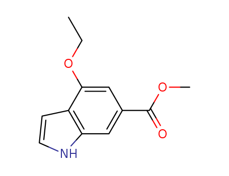1H-Indole-6-carboxylicacid, 4-ethoxy-, methyl ester