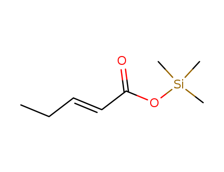 2-PENTENOIC ACID TRIMETHYLSILYL ESTER