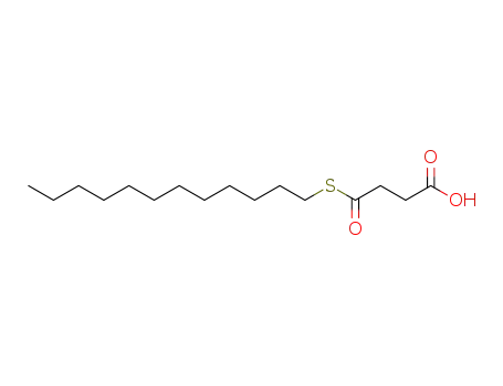 Molecular Structure of 88449-82-5 (4-(dodecylsulfanyl)-4-oxobutanoic acid)