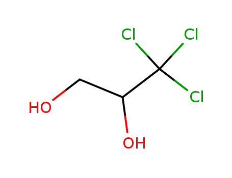 Molecular Structure of 815-02-1 (3,3,3-trichloropropane-1,2-diol)