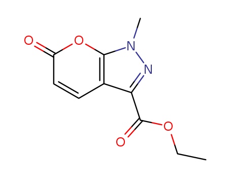 ethyl 9-methyl-3-oxo-2-oxa-8,9-diazabicyclo[4.3.0]nona-4,7,10-triene-7-carboxylate cas  81292-17-3