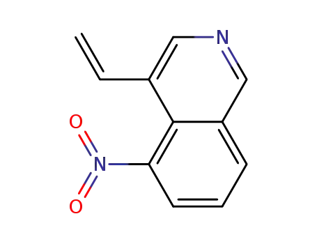 이소퀴놀린, 4-에테닐-5-니트로-(9CI)
