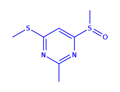 4-(Methanesulfinyl)-2-methyl-6-(methylsulfanyl)pyrimidine
