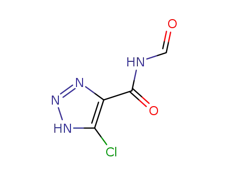 5-chloro-4-N-formylcarboxamido-1,2,3-triazole