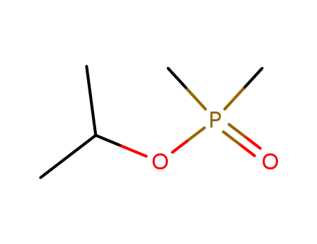 Molecular Structure of 88093-43-0 (1-methylethyl dimethylphosphinate)