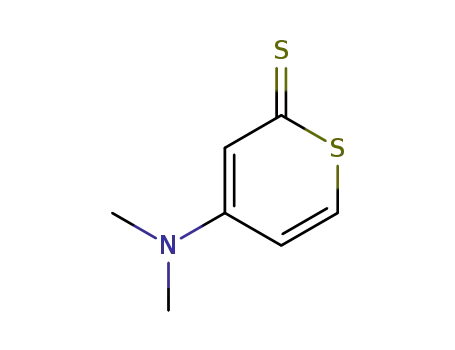 Molecular Structure of 81330-13-4 (4-(dimethylamino)-2H-thiopyran-2-thione)
