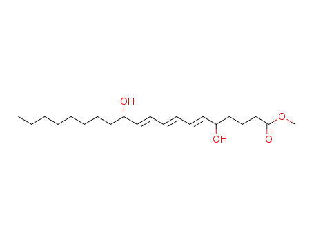 methyl 5ζ,12ζ-dihydroxy-6(E),8(E),10(E)-eicosatrienoate