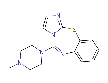 Molecular Structure of 81382-51-6 (Pentiapine)