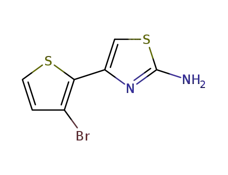 4-(3-Bromothiophen-2-yl)-1,3-thiazol-2-amine