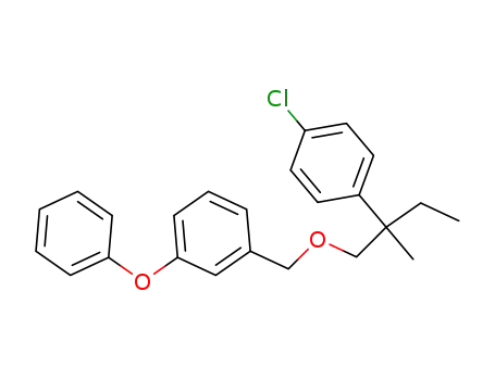 1-((2-(4-Chlorophenyl)-2-methylbutoxy)methyl)-3-phenoxybenzene