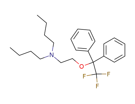 dibutyl-[2-(2,2,2-trifluoro-1,1-diphenyl-ethoxy)-ethyl]-amine