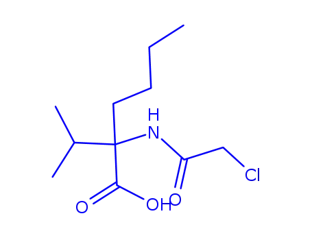 Norleucine,  N-chloroacetyl-2-isopropyl-  (5CI)