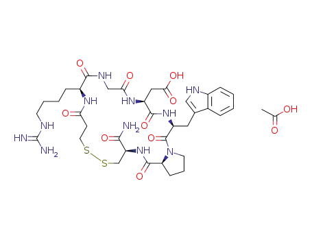 Molecular Structure of 1248559-53-6 (eptifibatide acetate)