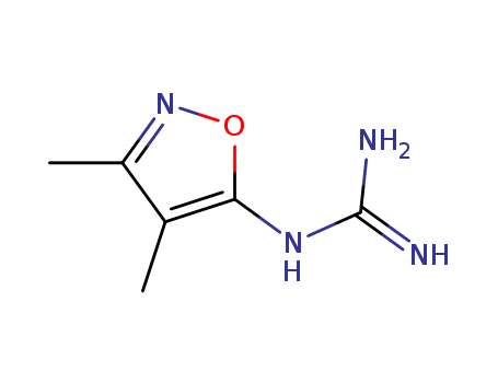 Guanidine,  (3,4-dimethyl-5-isoxazolyl)-  (9CI)