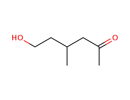 Molecular Structure of 81415-45-4 (2-Hexanone, 6-hydroxy-4-methyl- (9CI))