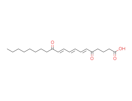 5,12-dioxo-6(E),8(E),10(E)-eicosatrienoic acid