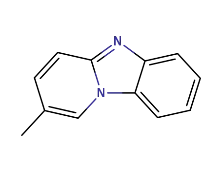 Molecular Structure of 88474-34-4 (Pyrido[1,2-a]benzimidazole, 2-methyl- (9CI))