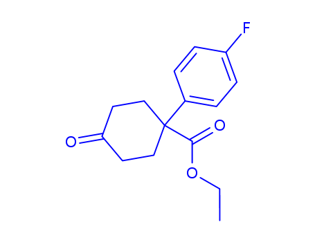 Ethyl 1-(4-fluorophenyl)-4-oxocyclohexanecarboxylate