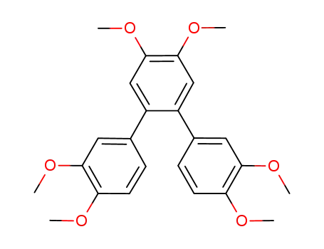 Molecular Structure of 2319-91-7 (3,3'',4,4',4'',5'-hexamethoxy-o-terphenyl)
