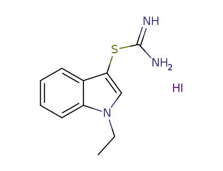 1-ETHYL-1H-INDOL-3-YL IMIDOTHIOCARBAMATE HYDROIODIDE
