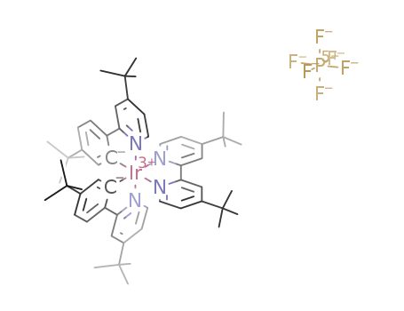 [4,4'-Di-t-butyl-2,2'-bipyridine][bis[5-(t-butyl)-2-[4-(t-butyl)-2-pyridinyl-kN]phenyl-kC]iridium(III) hexafluorophosphate