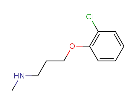 Molecular Structure of 883547-84-0 ([3-(2-CHLORO-PHENOXY)-PROPYL]-METHYL-AMINE)