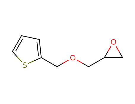 Molecular Structure of 80910-06-1 (2-[(THIEN-2-YLMETHOXY)METHYL]OXIRANE)