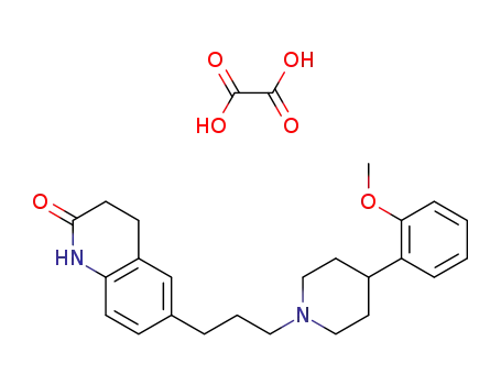 Molecular Structure of 80834-78-2 (2(1H)-Quinolinone, 3,4-dihydro-6-(3-(4-(2-methoxyphenyl)-1-piperidinyl )propyl)-, ethanedioate(1:1))