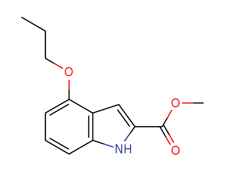 4-PROPOXY-1H-INDOLE-2-CARBOXYLIC ACID METHYL ESTER