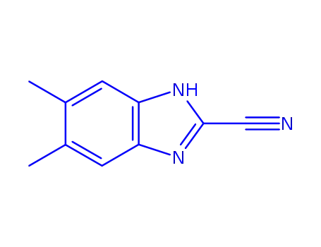 1H- 벤지 미다 졸 -2- 카르보니 트릴, 5,6- 디메틸-(9CI)