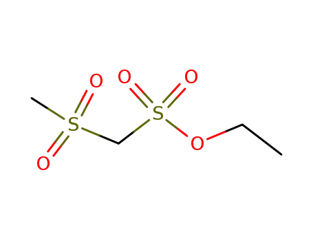 Molecular Structure of 88343-75-3 (ethyl (methylsulfonyl)methanesulfonate)