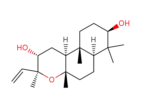 (2R,6aβ,10bβ)-3α-Ethenyldodecahydro-3,4aα,7,7,10aα-pentamethyl-1H-naphtho[2,1-b]pyran-2β,8α-diol